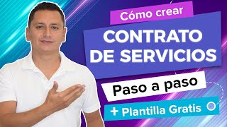 🥇 Cómo Hacer un Contrato de Servicios Profesionales [upl. by Oxford988]