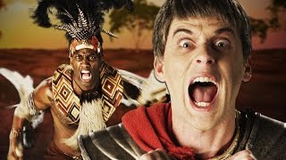 Shaka Zulu vs Julius Caesar Epic Rap Battles of History [upl. by Wolfgang]