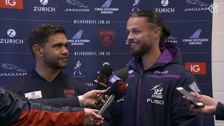 Neville Jetta  Sandor Earl chat to the media [upl. by Winser]