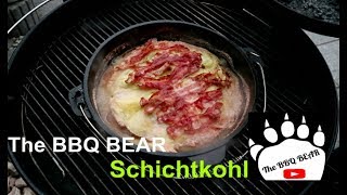 Schichtkohl aus dem Dutch Oven Outdoor RezeptThe BBQ BEAR 25 [upl. by Anglim]