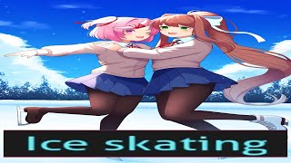 Monika talks of Ice Skating [upl. by Spaulding]