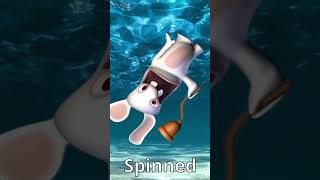 Rabbids horror Rayman raving rabbids TV party Nintendo Wii [upl. by Aneed]