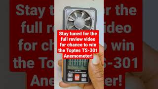 New Digital Anemometer for HVAC Techs TopTes TS301 Vane Anemometer Top tools for HVAC techs [upl. by Dnama839]