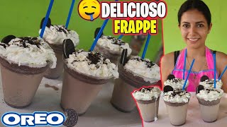 COMO HACER UN FRAPPE DE OREOReceta Facil [upl. by Sarah]