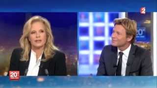 LE RIRE DE SYLVIE VARTAN AU JOURNAL FRANCE 2 JT 2OH DU 061013 [upl. by Draner]