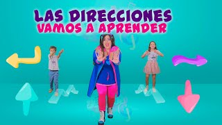 Las direcciones vamos a aprender ➡️PELINA ⬅️ Video Oficial  Canción educativa para niños [upl. by Rann828]