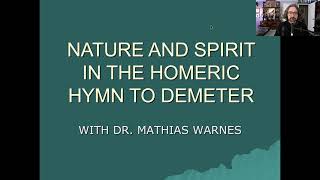 Nature and Spirit in the Homeric Hymn to Demeter [upl. by Ainotal]