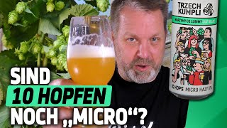 Hopfenvielfalt pur🌳👨‍👩‍👧‍👦10 Hops Micro Hazy IPA von Trzech Kumpli [upl. by Eihcra822]