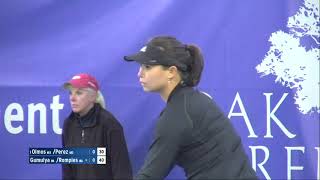 2019 ITF W80 Tyler SF GumulyaRompies vs OlmosPerez [upl. by Son]