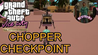 CHOPPER CHECKPOINT  GTA VICE CITY DEFINITIVE EDITION MOBILE  SIDE MISSION GUIDE [upl. by Publius197]