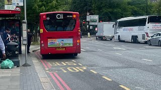 Fast driverC11 to archway From cricklewood to Finchley Road station DE1004 LK09ENT [upl. by Legnaros965]