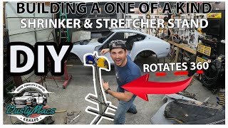 DIY360 Degree Metal Shrinker amp Stretcher Stand  FIRST IVE SEEN [upl. by Ok628]