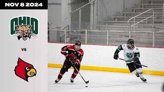 Ohio University v University of Louisville  Ohio University Hockey [upl. by Nojid]