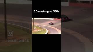 Mustang vs 350z cars racing 350z nissan ford [upl. by Aetnahc846]