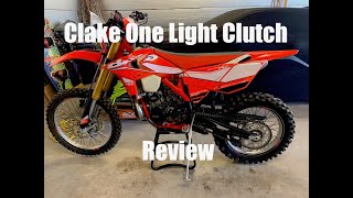 Review of the Clake One Light Clutch on a Beta Enduro 300RR [upl. by Dibb]