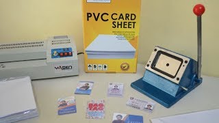 PVC ID Printing Tutorial  How to Print in PVC ID [upl. by Gothurd]