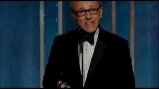 GOLDEN GLOBE 2013 und OSCAR 2013  CHRISTOPH WALTZ  Django Unchained  MICHAEL HANEKE AMOUR [upl. by Nos254]