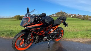 KTM RC 125 2022 TOP SPEED 130 [upl. by Eyde]