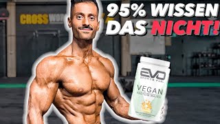 Das BESTE Vegane Proteinpulver für Muskelaufbau Eiweiß Leucin Geschmack amp Konsistenz [upl. by Ynamrej]