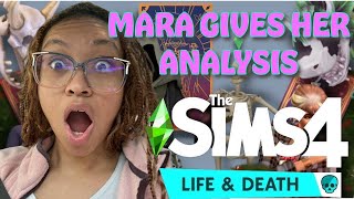 Mara Analyzes The Sims 4 Life and Death Trailer [upl. by Adnara]