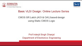 Clocked SR Latch circuit using Static CMOS logic [upl. by Ronnica]