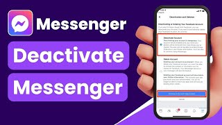 How to Deactivate Messenger [upl. by Pauiie455]