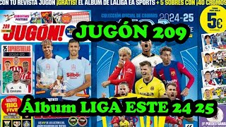 Abrimos la Jugón 209  Álbum Cromos Liga Este 24 25  Panini [upl. by Coe]