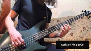 Tribute to Robert Trujillo bass solo cover medley tabs in description [upl. by Ssor]