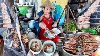 Gánh Bún Thịt Nướng Nhìn Đơn Giản Nhưng Cực Ngon Hỏi Ra Mới Biết Bán 2 đời Ở Sài Gòn [upl. by Ainehta]