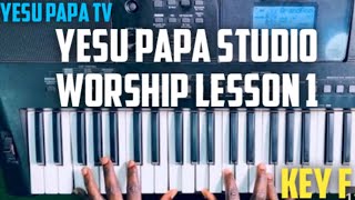 HOW TO PLAY THIS WORSHIP SONG 👆🎶👆 PROGRESSION quotASAFO YEHOWAquotBEGINNERS yesupapatv [upl. by Adamik23]