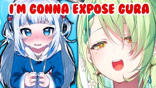 Fauna Exposed Gura For Watching Her VODs【HololiveEN】 [upl. by Oigile]