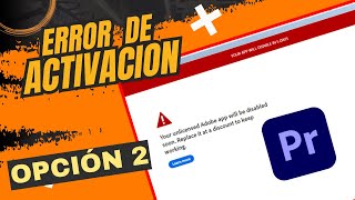 Aplicación de ADOBE sin LICENCIA se ha DESACTIVADO [upl. by Abie717]