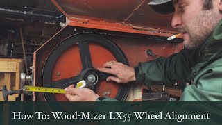 WoodMizer LX55 Wheel Alignment [upl. by Nolyag]