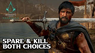 Assassins Creed Valhalla  Spare vs Kill Leofrith Both Choices [upl. by Schweitzer]