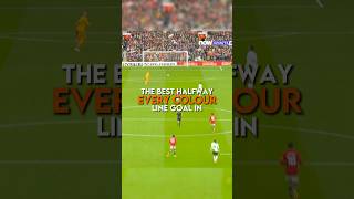 The best halfway line goal in every colour [upl. by Ahtilat293]