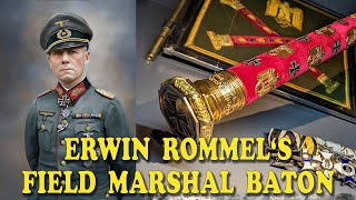 ORIGINAL Erwin Rommels Field Marshal Baton [upl. by Noraed195]