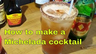 Michelada Recipe How to make a Michelada Cocktail [upl. by Leler96]