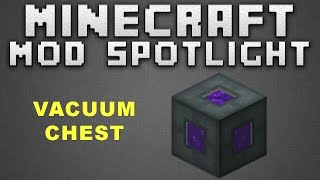 Minecraft  ENDER IO  Vacuum Chest  1710 [upl. by Eeznyl]