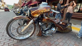 Sturgis 2024 walk through historic Deadwood SD [upl. by Shayla]