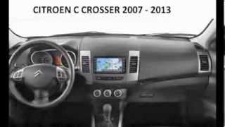 CITROEN C CROSSER 2007  2013 diagnostic OBD port connector socket location OBD2 DLC DATA [upl. by Itirp]