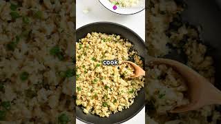 Quick amp Easy Cauliflower Rice Bowl Recipe [upl. by Pearlstein]