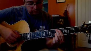 Cascading harmonics guitar lesson Tommy Emmanuel Lenny Breau [upl. by Salomi]