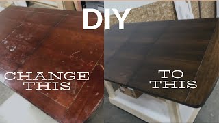 DIY TABLE TOP REFINISHING [upl. by Ahtar148]