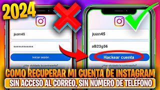 Como RECUPERAR mi Cuenta de Instagram sin correo sin número de teléfono 2024 [upl. by Ayom]