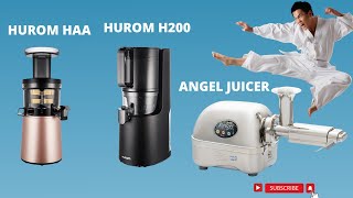 HUROM H200 HUROM HAA  Angel Juicer  Carot [upl. by Avruch58]