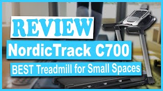 NordicTrack C700 Treadmill Review  Best Folding Treadmill for Small Spaces 10 [upl. by Akinuahs592]