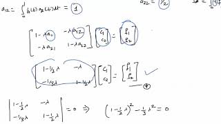 Mathsforall Integral equations 5 Solving a problem on resolvent kernel [upl. by Ahsyia]