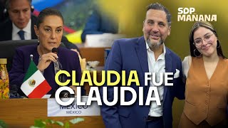 ESTEFANÍA VELOZ entrevista a MANUEL DÍAZ🤔 sobre CLAUDIA SHEINBAUMA en cumbre del G20 en SDPmañana☀️ [upl. by Mcgrath]