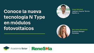 Descubre la tecnología NType en módulos fotovoltaicos ReneSola academiasolar baywaremexico [upl. by Inami]