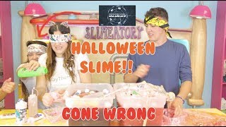 HALLOWEEN SLIME CHALLENGE GONE WRONG [upl. by Adnilre738]